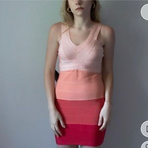 Bebe form fitting dress Size L